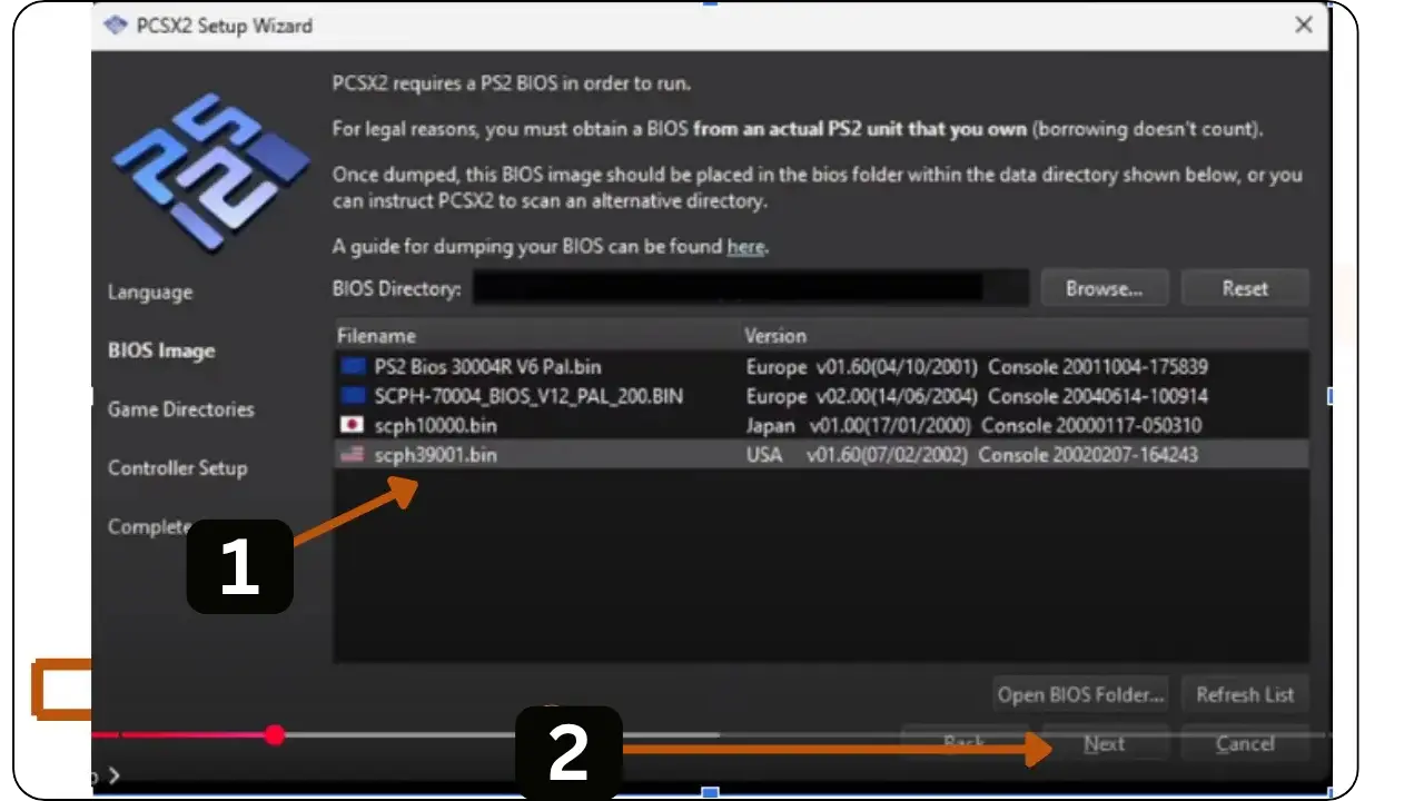 how to setup ps2 bios on pc Pcsx2 emulators
