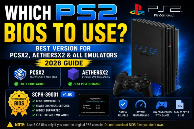 Which PS2 BIOS to Use 2026 guide