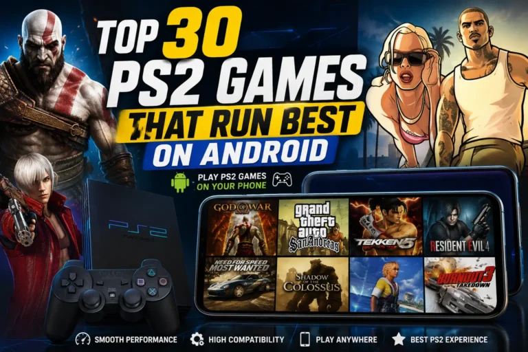 Top 30 PS2 Games That Run Best on Android Emulator